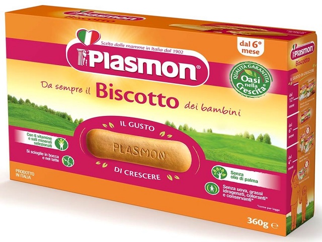 Plasmon elimina l'olio di palma dai biscotti per bambini