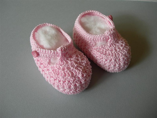 sandali neonata uncinetto